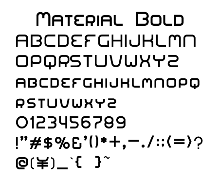 Material Bold
