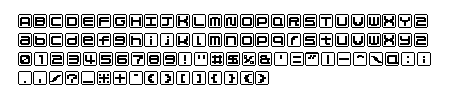 キーモード Alphabet
