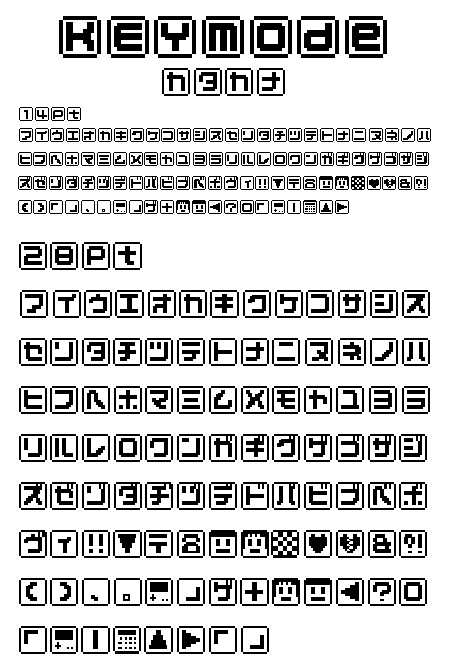 キーモード Katakana