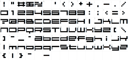 04B-31 文字コード表