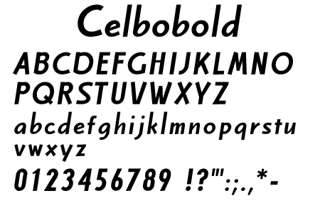 CELBO Bold