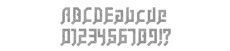 FSB08Klang-Stripe Alphabet