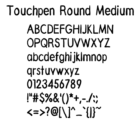 Touchpen Round Medium